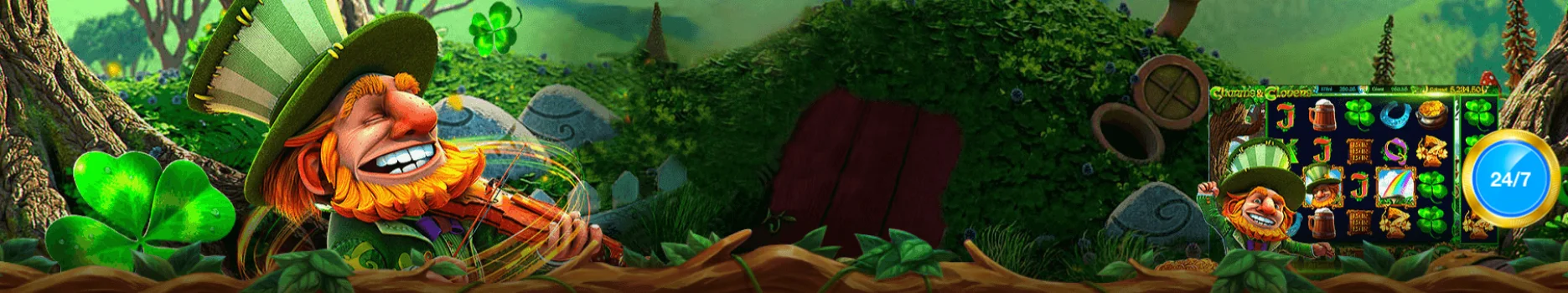 slot game welcome banner